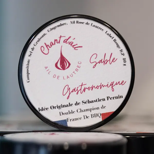 sable-gastronomique-ail-rose-et-gingembre